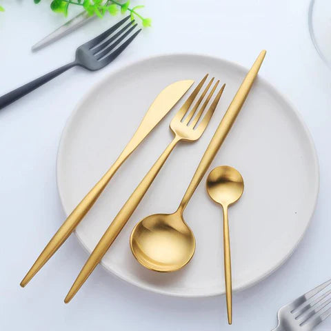 Modern Dinnerware 24-Piece Set