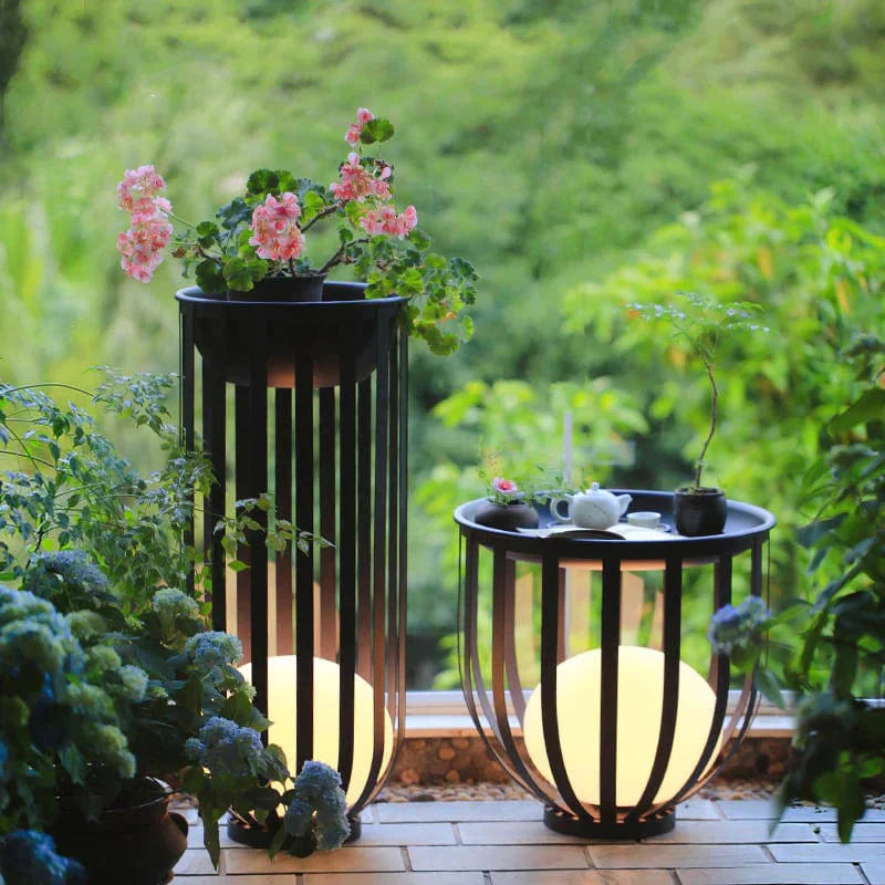 Solar Flower Stand Light