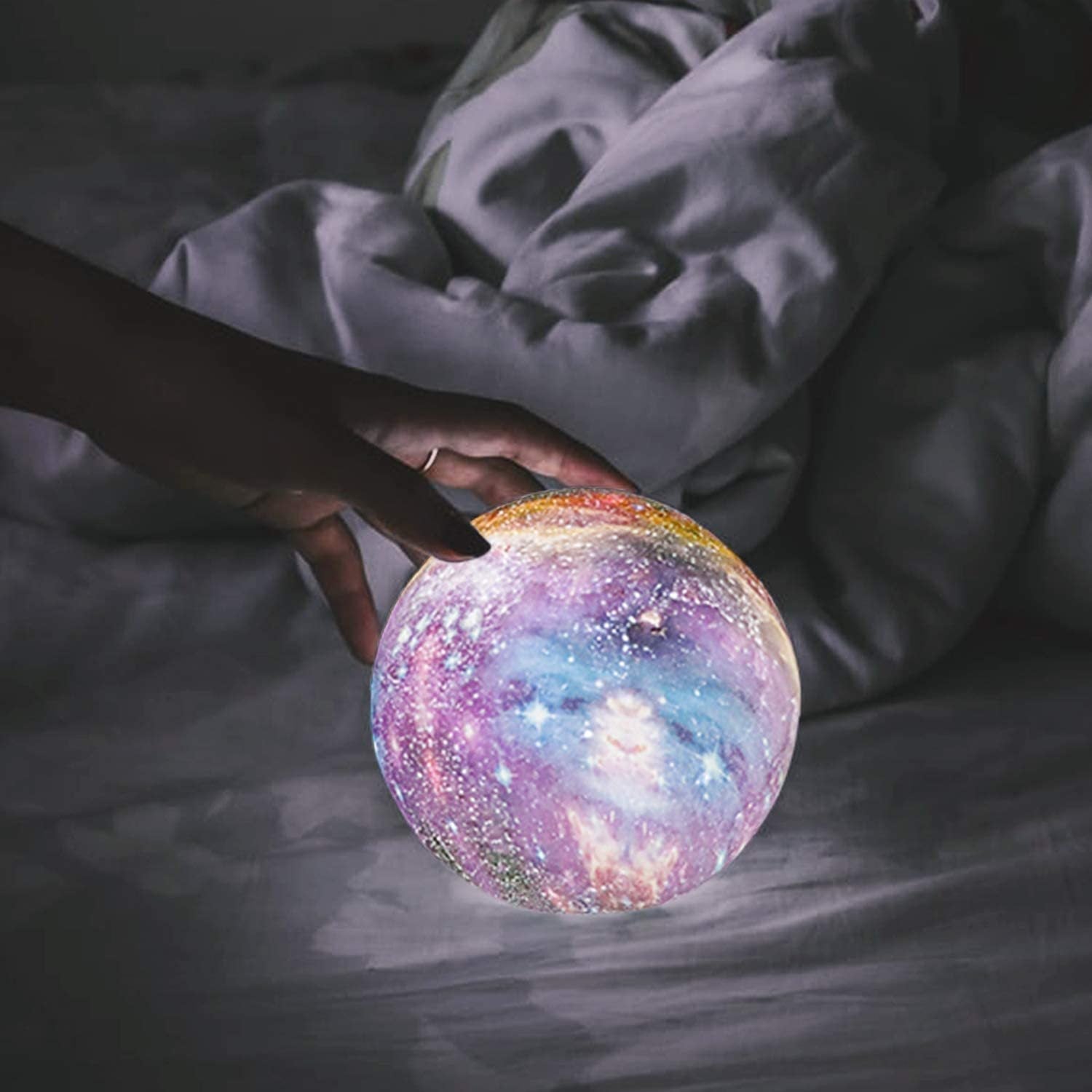 Galaxy Moon Lamp